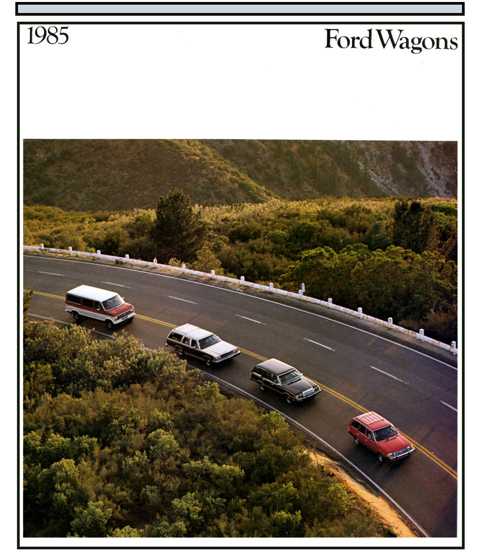1985 Ford Wagons Brochure